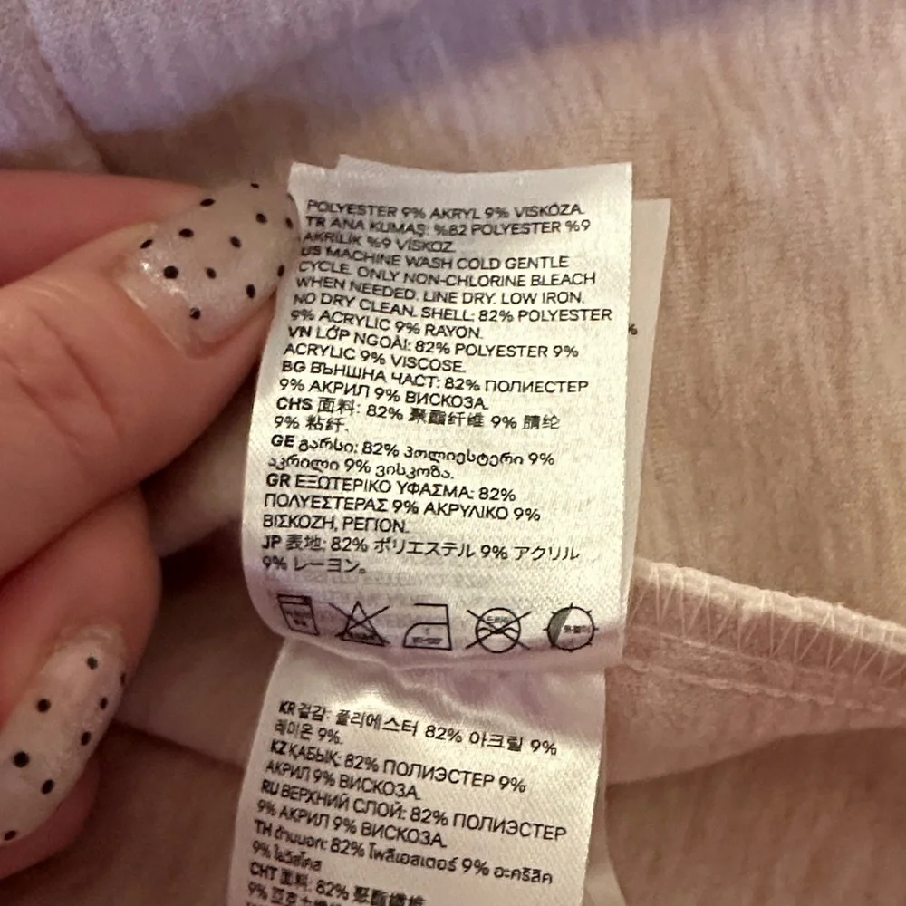 H&M Cream Shacket - Picture 8 of 8